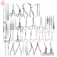 Ensemble d'instruments de chirurgie nasale BISONS INTERNATIONAL ENT, 53 pièces, acier inoxydable, manuel, réutilisable, rhinoplastie, septoplastie, médical CE