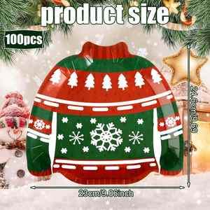 Assiettes en carton jetables pour fêtes, lot de 9,5 pouces, thème FOIL - Product Image 5
