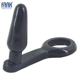 FAAK-pene de goma  CHGD28 para masturbación femenina, producto para adultos, consoladores con forma de semilla y tapón <span class=keywords><strong>anal</strong></span> - Product Image 3