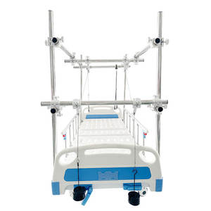 سرير جر عظمي يدوي متعدد الوظائف بخاصية الاهتزاز المزدوج، معدات غرفة مستشفى اقتصادية للمستشفيات المجتمعية والعائلات - Product Image 4