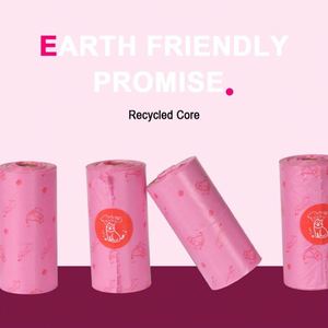 2026 New pink Wholesale Manufacturer Custom Pet Waste <b>Bag</b> Disposal <b>Bag</b> Biodegradable <b>Compostable</b> Degradable Dog Poop Poo <b>Bag</b> - Product Image 4