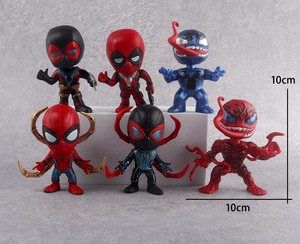 6 pièces 1 ensemble <span class=keywords><strong>de</strong></span> figurines <span class=keywords><strong>de</strong></span> <span class=keywords><strong>super</strong></span>-héros, figurines <span class=keywords><strong>de</strong></span> personnages <span class=keywords><strong>de</strong></span> films très vendues, modèle <span class=keywords><strong>de</strong></span> collection, jouet, figurine <span class=keywords><strong>de</strong></span> Spider-Man, figurine <span class=keywords><strong>de</strong></span> Deadpool - Product Image 2