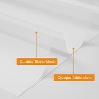 Stores zébrés sans fil pour fenêtres intérieures, occultation à 70 %, filtration de la lumière, traitements de fenêtres jour/nuit, intimité pour la maison et le bureau