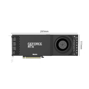 Carte graphique haute performance RTX 3090 24G Turbo GDDR6X 384 bits pour l'informatique de pointe et l'intelligence artificielle, toute neuve - Product Image 3