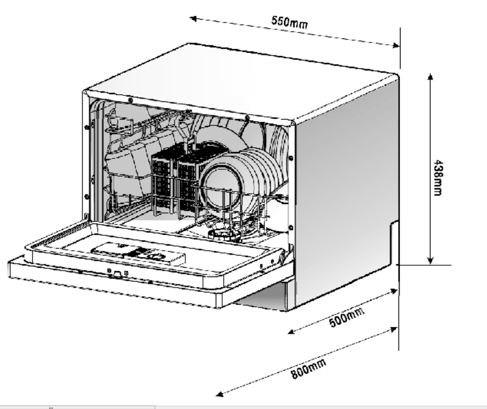 wash programs drawer dishwasher factory wholesale