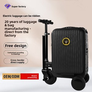 [Certificación 3C] Maleta Scooter con Ruedas Giratorias 2025, Maleta de <span class=keywords><strong>Viaje</strong></span> con Batería de Larga Duración, 20 Pulgadas, Apta para Cabina, TSA - Product Image 2