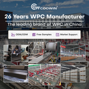 Wpc Gỗ Composite Mặt Tiền Slat Wpc Tường Panel Coowin Bên Ngoài Wpc Tường Ốp Hạt Gỗ Lợp/Trần Nội Thất - Product Image 6