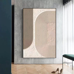 <span class=keywords><strong>Tela</strong></span> di fiori astratti di arte della parete di nuovo Design grigio marrone spessa dipinti ad olio fatti a mano camera da letto regalo - Product Image 3