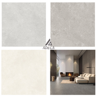 Nouvelle conception, dalle en pierre frittée mince et légère aspect marbre 1200x1200mm pour la décoration murale de salle à manger et de chambre, imperméable et antibactérien