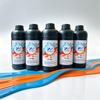 Tinta UV Neutra de Alta Adhesión y Sin Obstrucciones para Cabezales de Impresión Epson, para Impresión en Tarjetas de Plástico, Cajas de Joyería y Materiales Semirrígidos