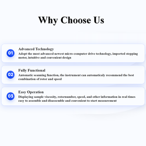 Viscosímetro con Pantalla de Cristal Líquido de Lectura Directa DH-RVDV-2, Sin Necesidad de Cálculo Manual de los Resultados del Test - Product Image 6