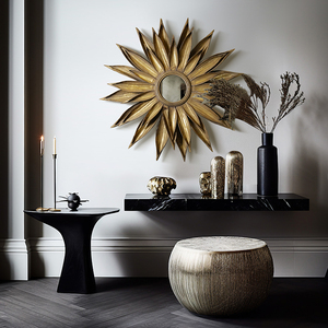 Il mais, il Design eterno barocco di lusso fatto <span class=keywords><strong>a</strong></span> mano in ferro retrò <span class=keywords><strong>specchio</strong></span> <span class=keywords><strong>per</strong></span> soggiorno sfondo <span class=keywords><strong>parete</strong></span> e sala d'<span class=keywords><strong>ingresso</strong></span> - Product Image 4