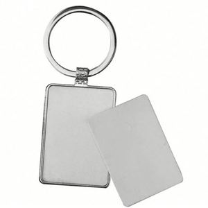 Various Custom Sublimation Keyrings Customized Blank Metal Heart Transfer Printing Keyholder Promotional DIY Keychains - Product Image 3