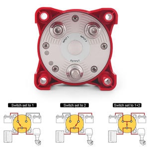 Interrupteur de protection de batterie à courant élevé 32-48V Interrupteur rotatif de déconnexion d'alimentation marine/yacht Déconnecteurs basse tension - Product Image 3