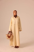 Abaya personnalisée en gros, design Ramadan, islamique, modeste, respirante pour femmes, robe de mariée musulmane été automne printemps