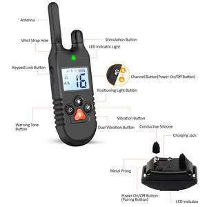 2025 गर्म कोई झटका कुत्ता प्रशिक्षण कॉलर टॉर्च के साथ रिमोट के साथ रिमोट के साथ रिमोट के साथ कुत्ता प्रशिक्षण कॉलर - Product Image 2