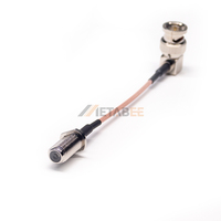 Connecteur de type F vers BNC, prise mâle SMC 3,5 mm, prise femelle, câble coaxial pigtail