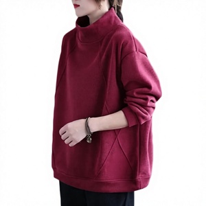 Suéter de punto para mujer, nuevo modelo otoño-invierno, antipilling, cuello redondo, color contrastante, holgado, estilo europeo-americano, largo, con cierre frontal. - Product Image 3