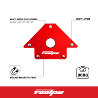Support de soudage magnétique multi-angles DIY 900g, pince magnétique robuste OEM/ODM pour modèles 3/4/5, 45 90 135 180