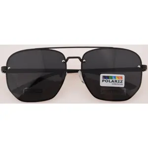 Солнцезащитные очки в металлической оправе для мужчин и женщин, модные Поляризационные солнечные аксессуары с защитой от ультрафиолета