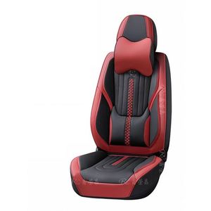 Housses de siège auto en cuir 5D style sport, matériau PU, ajustement universel, coussin antidérapant, housse imperméable, accessoires pour véhicules automobiles - Product Image 3
