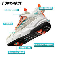 Patins à roulettes 4 roues de haute qualité pour filles nouvelles baskets évolutives avec roues pour le patinage de qualité pour femmes