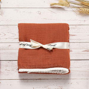 Copertina per Neonati in Mussola 100% Cotone, Morbida, Confortevole, Delicata sulla Pelle, Non Irritante, con Cerniera, Impermeabile e Indossabile - Product Image 2