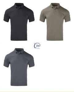 T-Shirt da Uomo Estiva di Alta Qualità, <span class=keywords><strong>Impermeabile</strong></span>, Traspirante, ad Asciugatura Rapida, Manica Corta, Sportiva, Utilitaria, per Allenamento all'Aperto e Tattico - Product Image 4