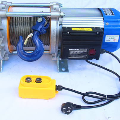 Многофункциональный подъемник 380 В, небольшой бытовой Электрический подъемный кран, лебедка 1 т