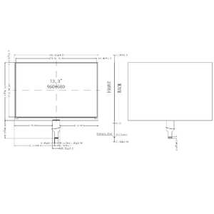 13,<span class=keywords><strong>3</strong></span> Zoll E-Ink Display Bildschirm 960*680 SSD1677 SPI-Schnittstelle Niedriger Stromverbrauch Hochkontrast E-Paper Display - Product Image 4