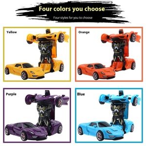 Bán Buôn Trẻ Em Của Biến Dạng Đồ Chơi Nhựa Cậu Bé Va Chạm Biến Dạng Xe Mô Hình Đồ Chơi Biến Hình Xe Người Đàn Ông Mô Hình Đồ Chơi - Product Image 4