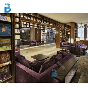 Estantería de acero para libros, mueble de biblioteca, doble cara, para sala de lectura - Product Image 4