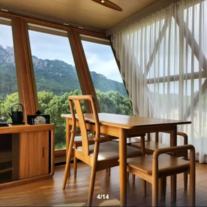 <span class=keywords><strong>Chalet</strong></span> Modulaire Préfabriqué Ignifuge en Forme de A pour Hôtels de Montagne, Complexes Balnéaires et Projets de Glamping - Product Image 1