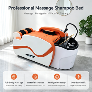 Lit <span class=keywords><strong>de</strong></span> <span class=keywords><strong>massage</strong></span> électrique en cuir avec vapeur et circulation d'eau, certifié CE, pour salon <span class=keywords><strong>de</strong></span> beauté et spa - Product Image 1