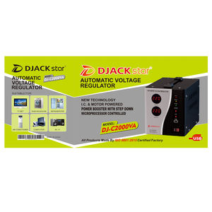 Régulateur de tension automatique industriel <span class=keywords><strong>DJACK</strong></span> STAR DJ-C2000VA Régulateur de tension 2000w - Product Image 6