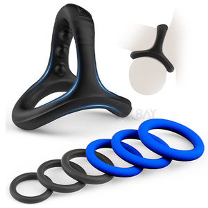 Anneau Pénis (cock Ring) En Silicone Stretch - Multicolore, Hypoallergénique, étire Jusqu'à S'adapter