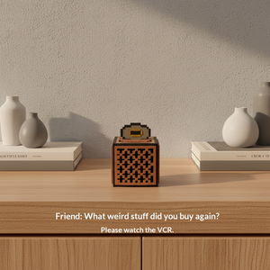 Marchandises du <span class=keywords><strong>jeu</strong></span> <span class=keywords><strong>Minecraft</strong></span>, boîte à musique Redstone, tourne-disque, cube de blocs pixelisés, ornement de bureau, figurine, boîte cadeau de Noël - Product Image 1
