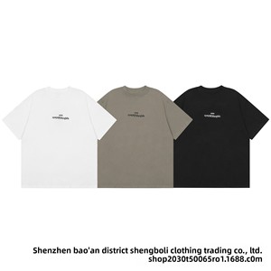 Camisetas de Algodón de la Marca de Moda MM6 al por Mayor con Estampado de Letras Inspiradas en un Estilo Minimalista para Hombre - Product Image 5