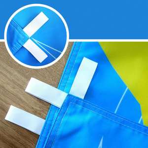 Bandera Japonesa Nobori de Doble Cara, Rectangular, Vertical, para Publicidad y Decoración, Impresa Digitalmente - Product Image 2