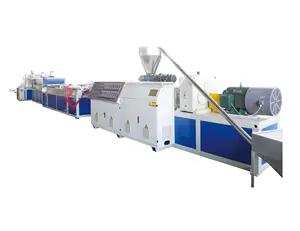 Wpc Deur Frame Extrusie Lijn Machine Pvc Vinyl Vloeren Plastic Dek Profiel Productielijn