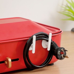 Enrouleur de câbles de rangement domestique sans perçage, fixation de fiches, organisateur de câbles d'alimentation, enrouleur de fils multifonctionnel, 8 ensembles - Product Image 3