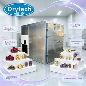 Séchoir à pompe à chaleur en acier inoxydable de qualité alimentaire sans odeur étrange pour fleurs comestibles - Product Image 2