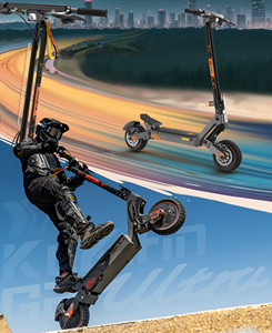Trottinette Électrique Pliable G2 Ultra Smart Display 2026 avec Cadre en Aluminium, Suspension Intégrale, Pneus 10 Pouces, Batterie Lithium 52V, Étanchéité IPX4 - Product Image 5