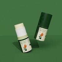 Vente en gros de contenants cosmétiques d'emballage en papier biodégradable Tube en papier torsadé pour bâton déodorant écologique