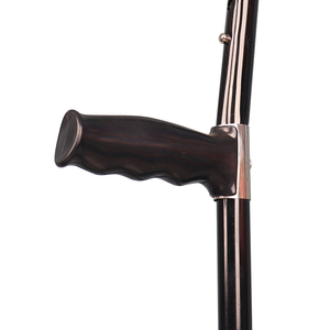 Muletas <span class=keywords><strong>de</strong></span> codo negras <span class=keywords><strong>de</strong></span> nudillos <span class=keywords><strong>de</strong></span> aleación <span class=keywords><strong>de</strong></span> aluminio - Product Image 3