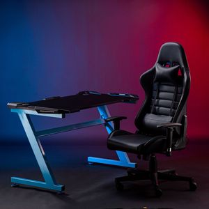 Venta caliente RGB Led ordenador Gaming escritorio y silla juego de mesa muebles para el hogar para jugadores - Product Image 4