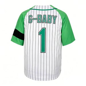 Baseball Movie Hardball Pria Kekamba 'G-Baby' Evans 1 Jerseys DeWayne Warren Jarius S-3XL - Product Image 4
