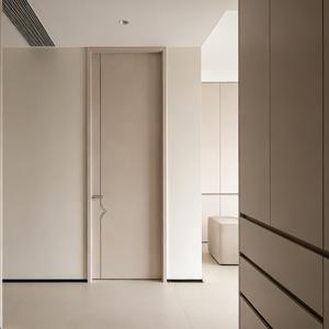 Puerta Interior Moderna de Alta Calidad en MDF PET con Aislamiento Acústico, Superficie con Acabado Ecológico, 50 mm de Grosor, para Dormitorio o Apartamento - Product Image 1