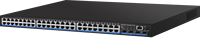 Sakelar Poe 48 Port pabrik OEM/ODM sakelar akses Ethernet jaringan industri untuk kualitas terbaik