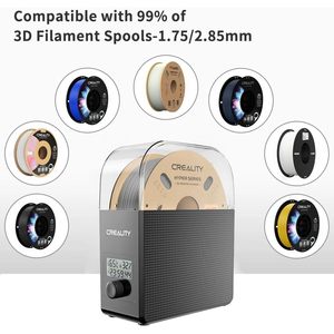 Caja Secadora de Filamento Creality 2.0, Deshidratador de Material para Impresora 3D de 1 kg con Ventiladores y Calefacción para Filamento de 1.75 mm - Product Image 5